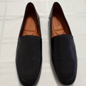 Lilly Select Women’s Black Leather Penny Loafers Size 8, Brand New, Without Box